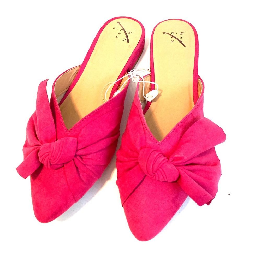 Target and eawy | Hot Pink Bow Tie Flat